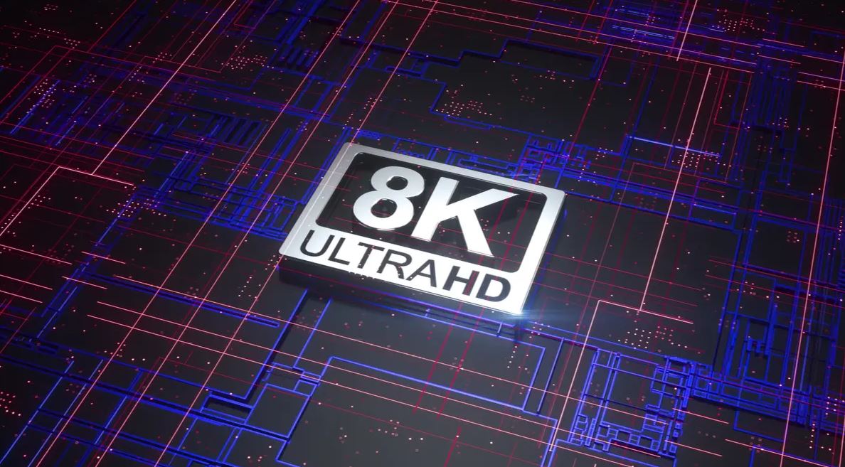 8K content logo